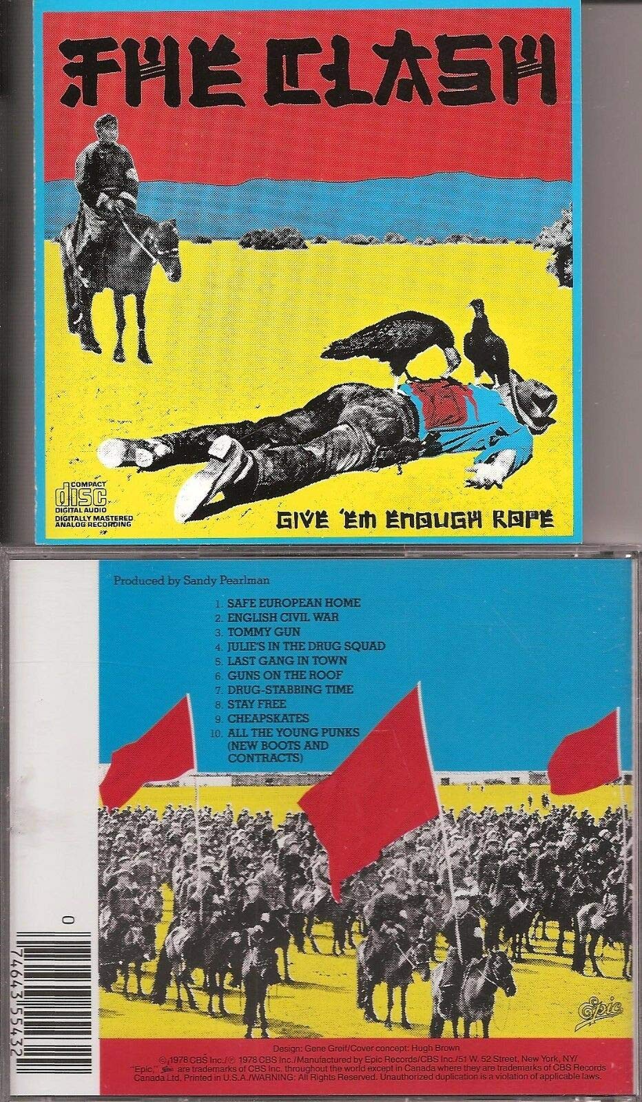 Give'em Enough Rope - Clash: Amazon.de: Musik-CDs & Vinyl
